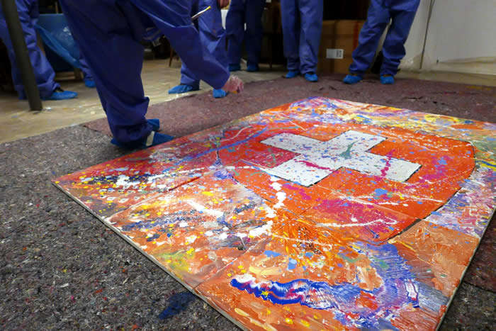 FIRMEN MALEN - Action Painting